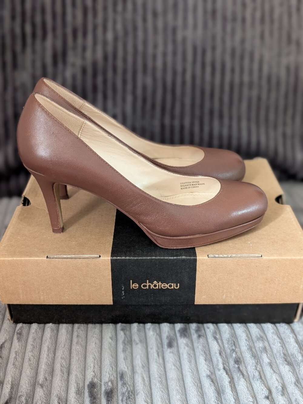 Le Chateau leather heels